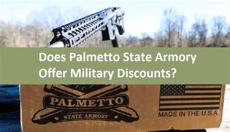 Does palmetto state armory have military discount. Things To Know About Does palmetto state armory have military discount. 