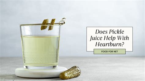 Does pickle juice help with heartburn. In other words, there's no evidence to show that drinking pickle juice does help acid reflux or that eating pickles helps heartburn, per the Cleveland Clinic.. 