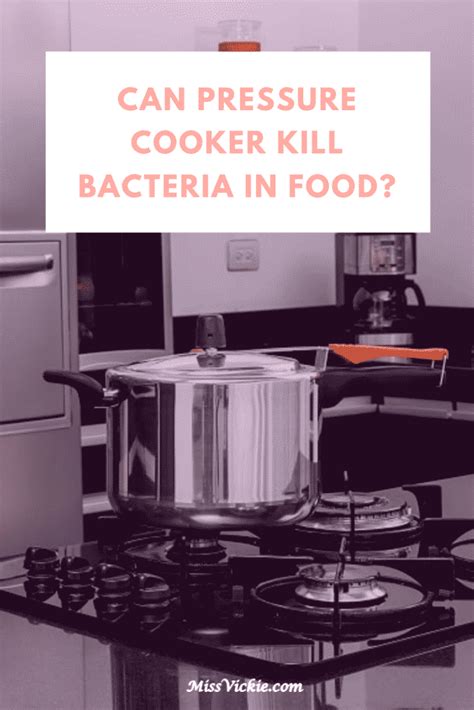 Skylar. Yes, pressure cookers kill bacteria in food. This is because the pressure created within the cooker kills microorganisms. It is important to note however that the pressure does not penetrate the food itself; rather, it only heats the surface of the food. As such, if you are using a pressure cooker to cook meat, vegetables,.... 