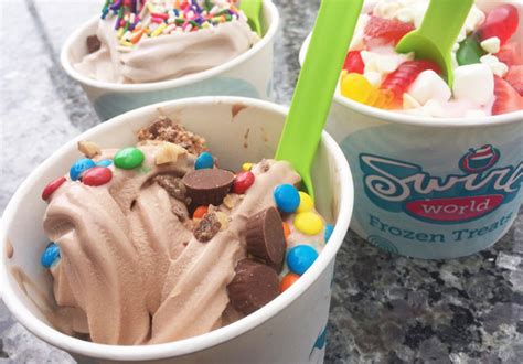 Early in 2020, Yogurtland launched dairy-free Salted Chocolate Soufflé frozen yogurt, which is also gluten-free and vegan. It was rumored to be limited time offer, but has stayed on the menu. Ingredients: water, sugar, maltodextrin, dextrose, coconut oil, coconut cream (coconut extract, water, xanthan gum, carrageenan and guar gum), cocoa .... 