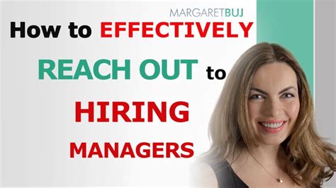 Does reaching out to hiring managers for open roles actually work ...