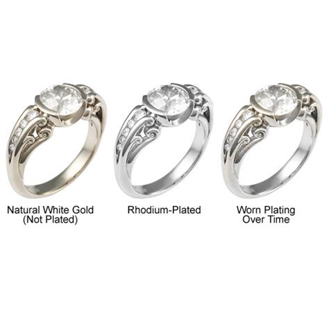 Does rhodium tarnish. Dec 29, 2023 ... Does my white gold ring have to be rhodium plated? ... Yes. Rhodium plating is not permanent, and over time with wear and tear it will eventually ... 
