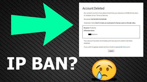 Does roblox ip ban. Things To Know About Does roblox ip ban. 