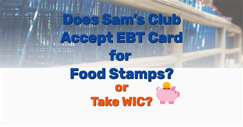 Because Sam’s Club isn’t a WIC-approved shop, you won’t be able to buy baby food with EBT. WIC purchases are not allowed on any of the items sold at its warehouse clubs. Consider shopping at other grocery retailers that accept WIC-eligible products, such as Amazon, Walmart, and Whole Foods Market.. 