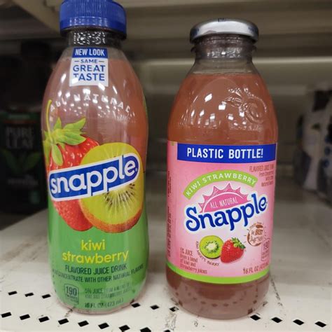 Snapple Kiwi Strawberry is the perfect blend of tangy kiw