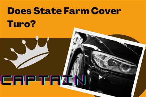 Does state farm cover turo. A: The following information relates to Farmers auto policies — policies issued by other insurance carriers may have different coverages, and you should check your policy terms. Farmers auto policies cover most types of rental vehicles, including passenger cars, pickup trucks and SUVs. You’ll get the same amount and types of coverage ... 