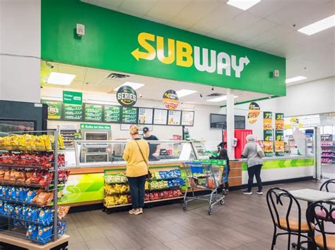 Subway: Many locations in selected states in the U