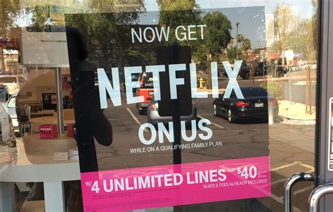Does t mobile offer free netflix. But the freebie only works if you have at least two T-Mobile One unlimited data voice lines (single line customers are out of luck). The free Netflix access arrives on Sept. 12. Customers on ... 