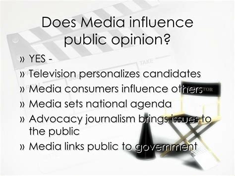 Does the media influence public opinion. Jul 26, 2021 · This result confirms hypothesized links between media and public opinion and helps shed light on how mass media can influence the public opinion of foreign countries. 