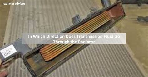 Does transmission fluid run through the radiator? - Quora