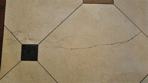 Does travertine crack easily