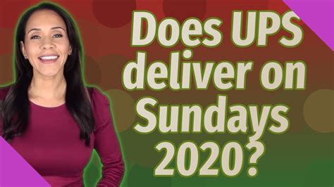 Does ups work sundays. Some specific warehouses work Sunday, but not many. Reply generalusers1 • Additional comment actions. Volume does move but ups package car drivers do not deliver on sundays Reply No-Sun-9534 ... 