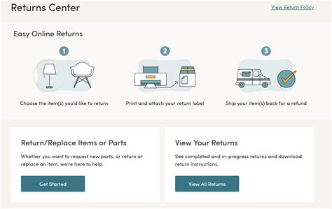 Does wayfair have free returns. Wayfair will now try to offer you a partial refund and give you warnings that you may need to return the product. Decline the partial refund and ignore the return warning. (Disclaimer: I have had a 100% success rate, but that does … 