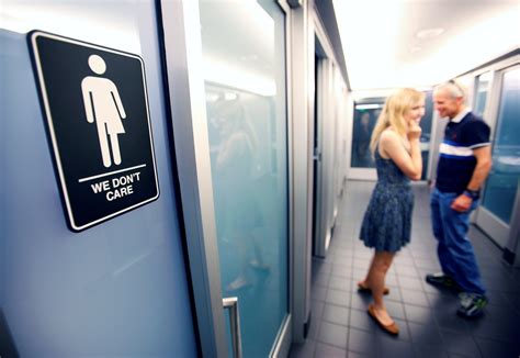 Does your state have a trans bathroom law? It may not know how to enforce it