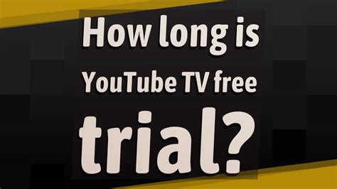 Absolutely. We aim to make it as easy as possible to get started with YouTube TV. To start your free 5 trial, just sign up online, make sure you have an internet connection and a supported.... 