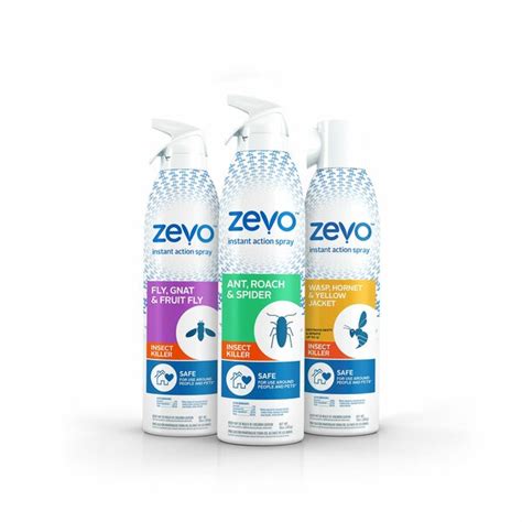 Does zevo work on fleas. DO spray directly on ants, roaches, wasps, hornets, spiders, flies, gnats and more. DO enjoy the friendly ingredients inside Zevo sprays. DO store Zevo sprays wherever you want. DO wipe up surface after use, until no longer slippery. DON’T spray on soft surfaces such as rugs, carpet, cloth or leather furniture, pillows, bedding or curtains. 