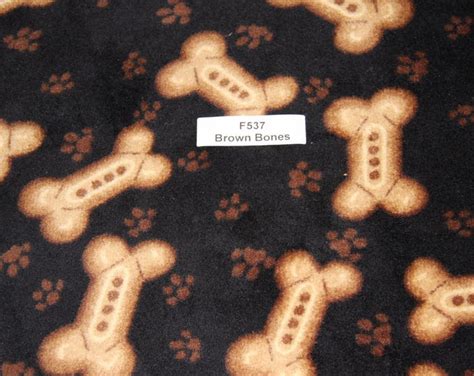 Dog Bone Fleece Fabric - Etsy