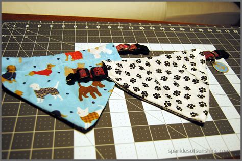 Dog Collar Bandana Pattern