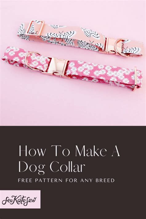 Dog Collar Sewing Pattern Free Patterns