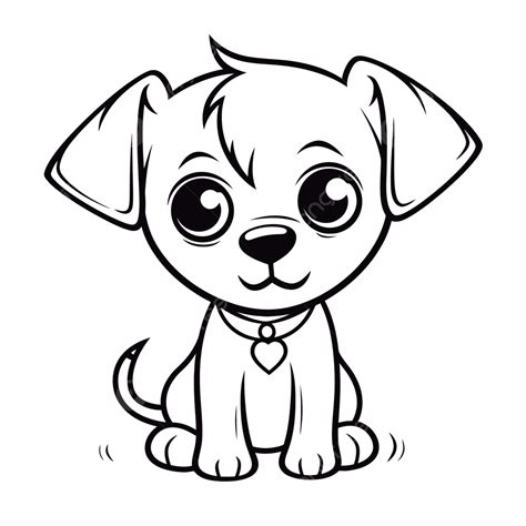 Dog Coloring Drawing