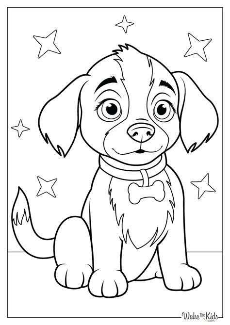 Dog Coloring Shee