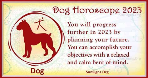 Dog Horoscope 2023