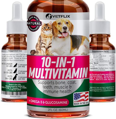 Dog Medicine With Daily Vitamin E Supplements And Cbd Oil