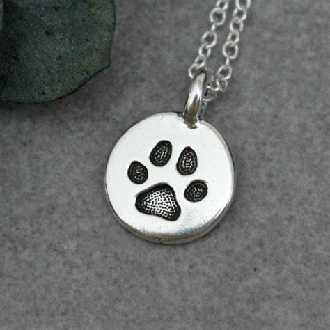 Dog Paw Pendant - Etsy