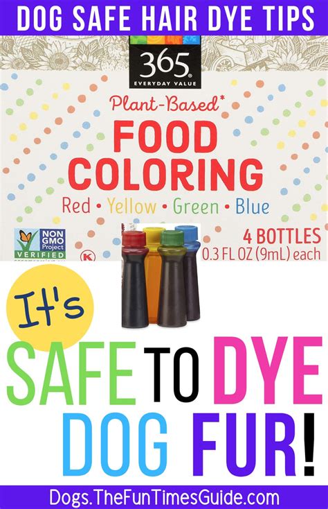 Dog Safe Food Coloring