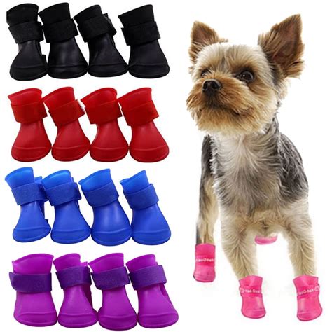 Dog Shoes Anti-Slip Dogs Boots & Paw Protector With Reflective …