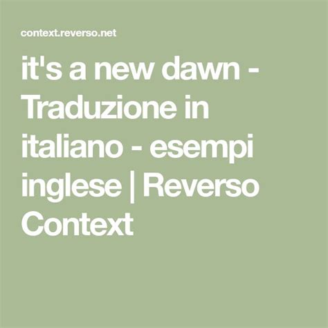 Dog Star - Traduzione in italiano - esempi inglese - Reverso Context