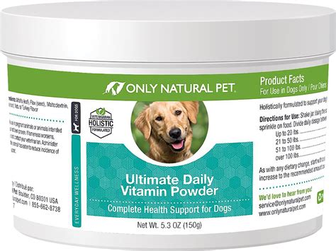 Dog ate my vitamins. If your canine companion has consumed some of your vitamins, don’t panic. However, you should be aware that dogs shouldn’t take human vitamins, 1 and depending on their age, size, health, type ... 