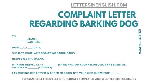 Dog barking complaint. Step 2: If the barking continues, the complainant can call our dispatch after a 10-day waiting period to make a second complaint. At this time, a call will be entered for an officer to advise the owner of the second complaint in person. If our officer contacts the dog owner, the process will be explained to the dog owner regarding barking dogs. 