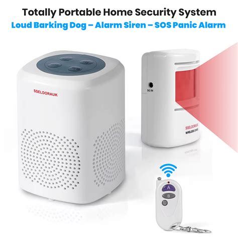 Dog barking sound button.  The device is easy to operate with a single button, making it...