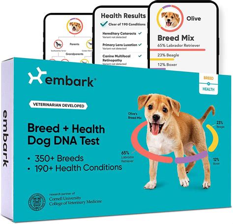 Dog dna test. This kit claims to have the largest breed database in the dog DNA market, testing for over 350 canine breeds — that's accounting for nearly 100 more breeds than most other tests. This huge ... 