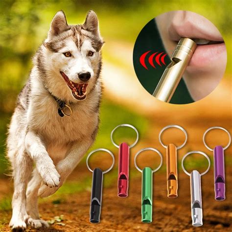 Description: Dog Whistle Sound. A collection of four High Pitch Dog Whistle sounds in uncompressed WAV format with different frequencies : 11,200 Hz, 12,200 Hz, 16,000 Hz i 20,000 HZ. All sounds normalized -5 db. Sound with frequency 20,000 Hz you will not hear probably, but your dog will – for sure. Don’t play too loud – can cause ....