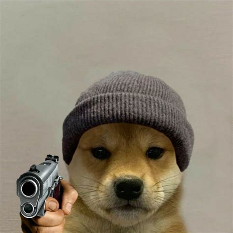 Use this free meme maker to create a dog with hat meme or profile photo. Change the color of the hat by changing the shape fill color and upload a logo for your favorite team. Popularized on Twitter and popularized by @Spoodah, this adorable dog (a Shiba Inus) wearing a beanie has become a meme for the team that you're loyal to..
