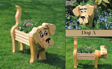 Dog planter plans. Tokenhigh Plant Pots, Creative Dog-Shaped Flower Pot, Cute Flower Pot Dog Planter, Cartoon Pet Dog Flower Pot, Suitable for Garden and Balcony, Indoor and Outdoor Decorative Flower Pots. (Rottweiler) £1989. Was: £21.89. FREE delivery Sun, 5 May on your first eligible order to UK or Ireland. Or fastest delivery Tomorrow, 3 May. 