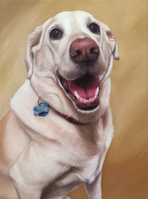 Dog portrait painting. art Title. Learn to capture the essence and personality of dogs through painting. Our collection of 40 instructional video lessons will guide you through techniques to depict fur texture, expressions, and lifelike portraits of dogs using oils and acrylics. Start painting beautiful dog artworks! 