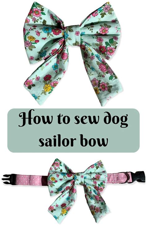 Dog sailor bow.  This will work for dogs that use different types of collars or har...