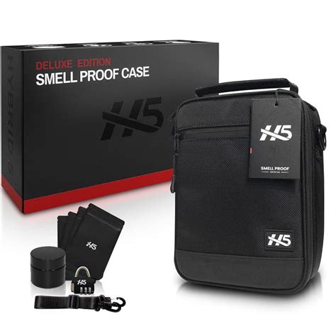 Dog smell proof box.  Even plastic baggies have tiny, microscopic pores.  The fo...