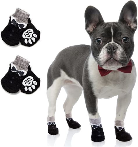 BEAUTYZOO Anti-Slip Dog Socks,Dog Shoes for Hot/Cold Pavement,Paw Protectors with Grips 3 Pairs for Puppy Small Medium Large Senior Old Dogs,Dog Socks to Prevent Licking and Hardwood Floor Protection 4.0 out of 5 stars 2,087. 