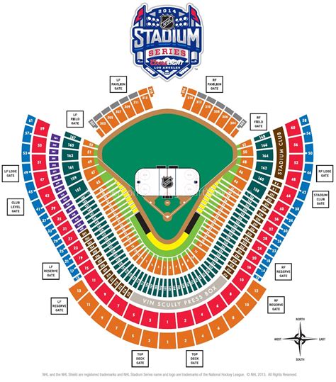 Doger stadium seating chart. 