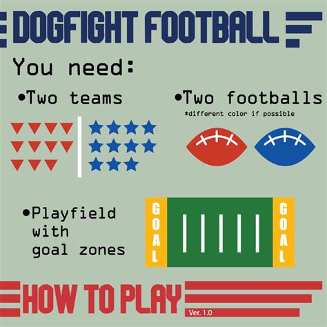 Dogfight football rules. Flag football is a great sport for any age. It is an ideal way to get in shape but also have fun without receiving too many injuries. While some may take it rather seriously, many leagues see it as a social activity. 