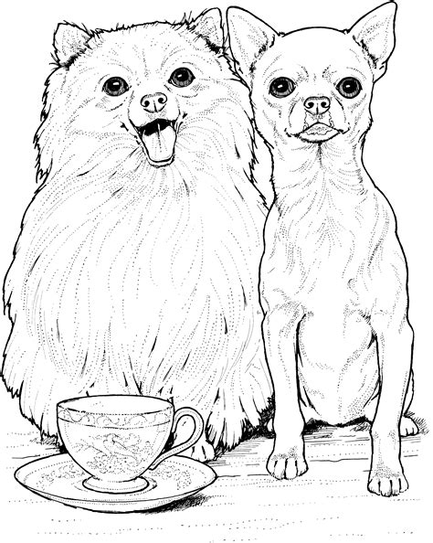 Dogs Coloring Pages Printable