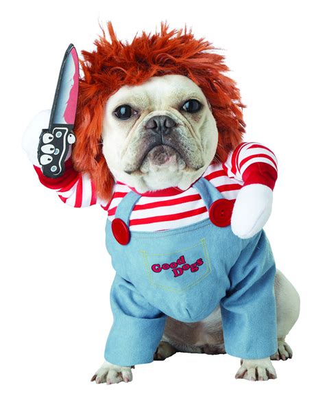Pet Deadly Doll Dog Costume, Novelty Dog Halloween Costumes Cosplay Funny Outfit, Cute Dog Clothes for Small Medium Large Dogs Cats Puppy, Christmas Party Costume Cool Scary and Spooky Apparel (Small) Options: 4 sizes. 32. $1699 ($5.66/Count) List: $21.99. FREE delivery Thu, Feb 22 on $35 of items shipped by Amazon. . Dogs with costumes funny