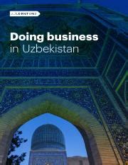 Doing business investing uzbekistan guide strategic and practical information. - El fotógrafo santa maría del villar y navarra.