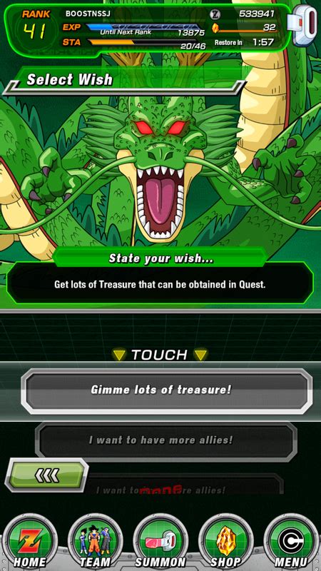 Clearing all stages unlocks "Extreme Z-Battle: The Omnipotent Shadow Dragon Omega Shenron". Stage 1: You must have Giru in your team. Stage 2: nullifies all Ki Blast Super Attacks. Stage 3: can only be defeated with Super Attacks. Stage 4: Any Pan character cannot be on the team. Stage 5: has a chance to evade attacks.. 