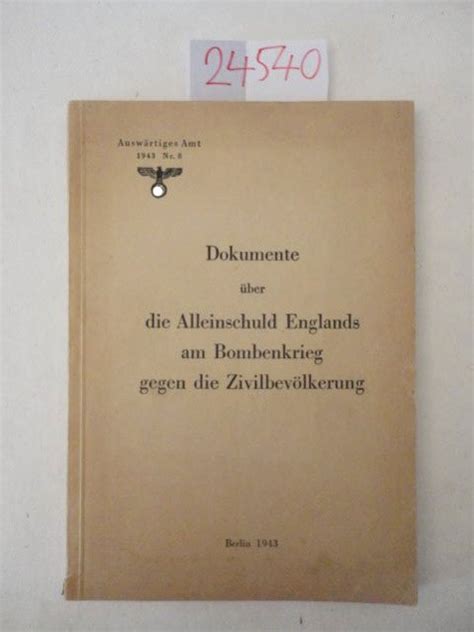 Dokumente über die alleinschuld englands am bombenkrieg gegen die zivilbevölkerung. - Manual da pedaleira zoom gfx 3 em portugues.