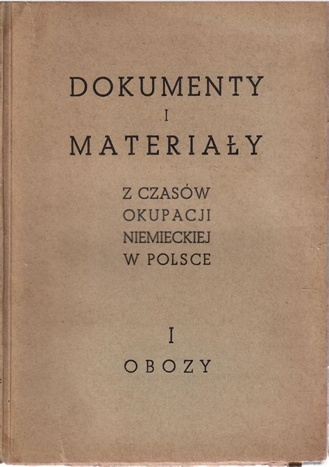 Dokumenty i materiały z czasów okupacji niemieckiej w polsce. - Mark x japanese user manual in english.